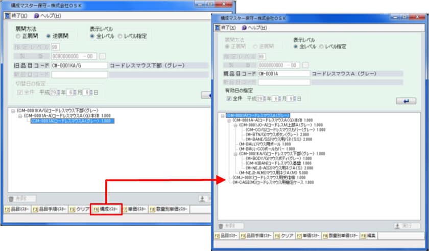 SMILEシリーズの生産管理システム
『生産革新 Fu-jin／Raijin』
利便性向上とともに情報精度を高める機能を強化