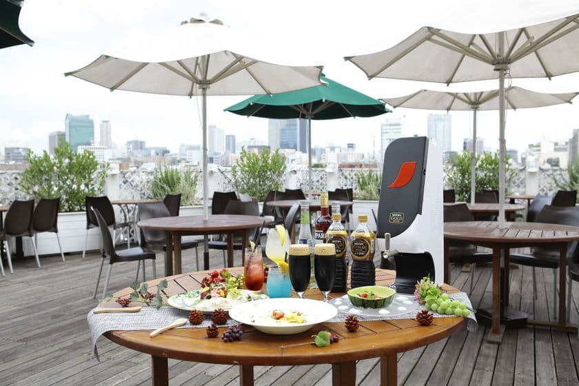~好評につき第二弾開催決定!″泡と絶景″が楽しめるノンアルコールビアガーデン~黒ビールのような泡のドラフトコーヒーとフォトジェニックな泡メニューが登場!