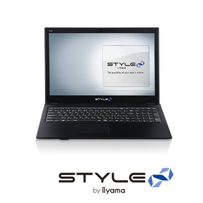 iiyama PC、「STYLE∞（スタイル インフィニティ）」より
第7世代インテル(R) Core(TM) i3プロセッサーを搭載した
即日出荷が可能な15型HDノートパソコンを発売