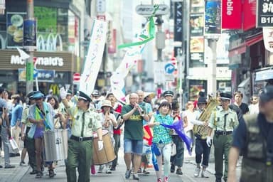 昨年第2回「渋谷ズンチャカ！」センター街パレード