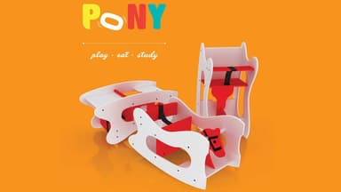 Pony highchair