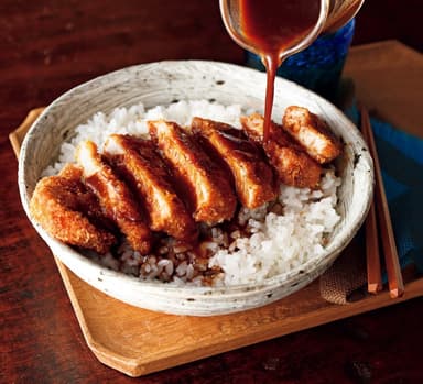 愛知県名古屋市「みそかつ丼」風