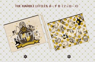 [画像]THE MARBLE LITTLES ポーチB