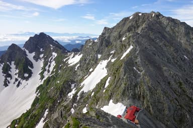 穂高岳山荘全景