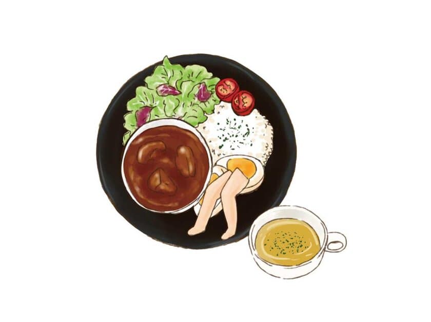 ついにキタ！「ふとももカフェ」10/6～12/6期間限定OPEN　
最新作から過去のふとももまで！限定メニューもご用意＠恵比寿