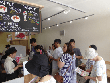 「農園カフェ湯郷by美作農園」グランドオープン初日(2)