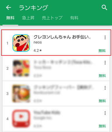 アプリストアにおける複数カテゴリでランキング1位を獲得