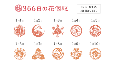 366日の花個紋