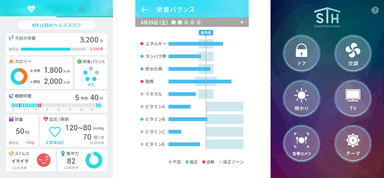 本技術が採用されたアプリの画面イメージ