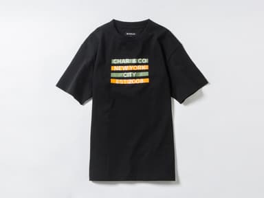 CHARI & CO_HIGHLIGHT GOTHAN LOGO TEE BLACK