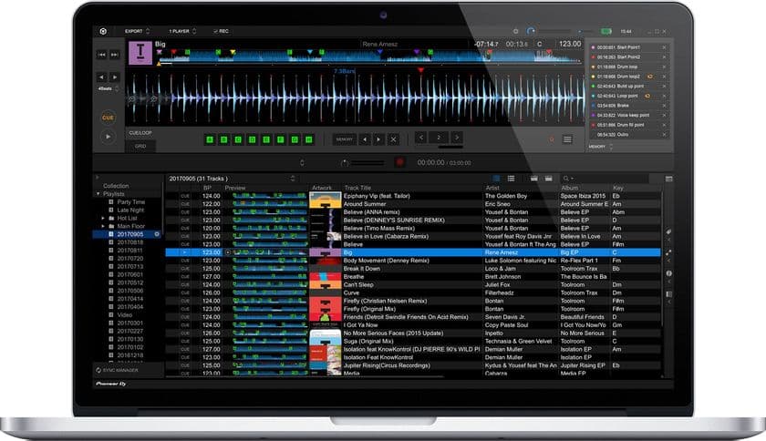 軽快かつ安定したDJプレイを実現する
次世代エンジン「KORETECH」を搭載
プロDJ向け楽曲管理アプリケーション「rekordbox(TM)」の
最新アップデート版Ver.5.0を9月12日に提供開始