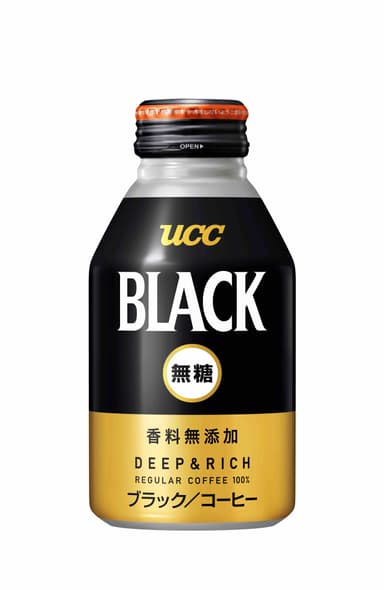 UCC BLACK無糖 DEEP＆RICH リキャップ缶275g