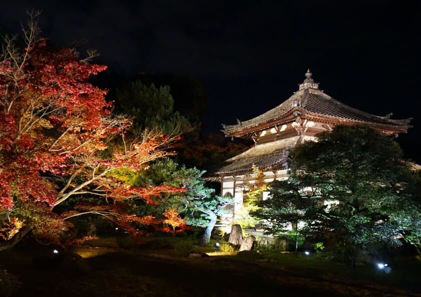 鹿王院 夜間特別拝観実施日のお知らせ