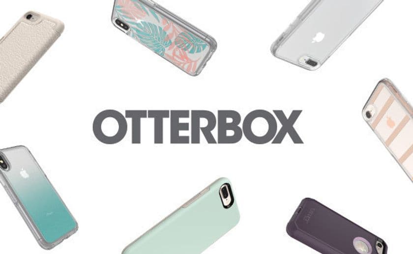 全米売上No.1 スマートフォン保護ケースのOtterBoxが
iPhone 8／iPhone 8 Plus／iPhone X 用
耐衝撃ケースラインアップを発表