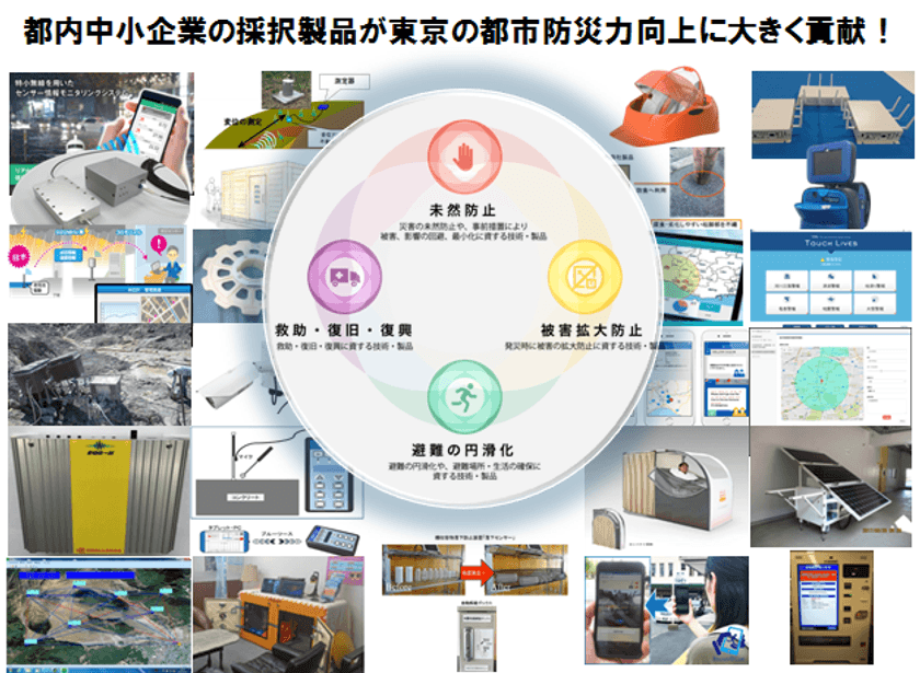 東京都中小企業振興公社が
「危機管理産業展2017」10/11(水)～13日(金)に出展