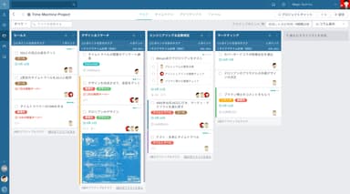 カンバン形式のタスク管理