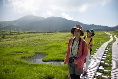 ハート形の池塘(ちとう)を探してみませんか