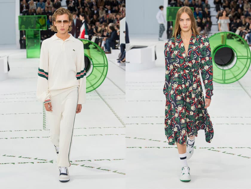 LACOSTE SPRING/SUMMER2018
Paris Fashion weekにて発表
