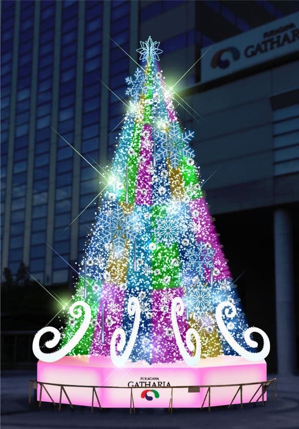 深川ギャザリア クリスマスイルミネーション 2017
「光のテーマパーク」11月3日(金)より開催