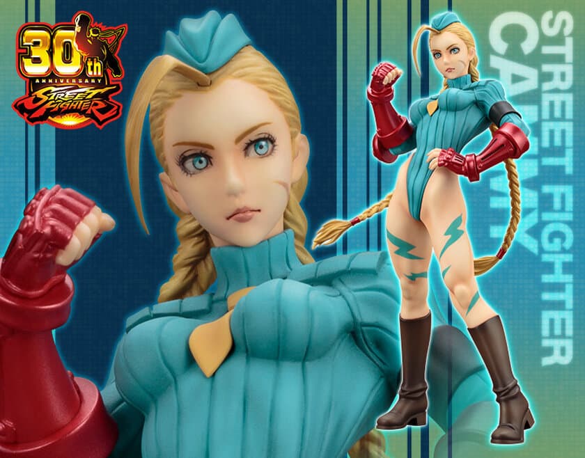 新たな衣装でBISHOUJOシリーズに再誕！
「STREET FIGHTER美少女 キャミィ -ZERO COSTUME-」