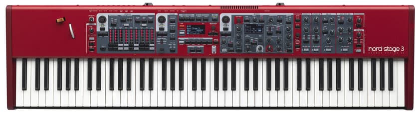 技術の粋を結集したステージ・キーボード
最新フラッグシップ・モデル「Nord Stage 3」発売