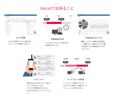 tascalでできること