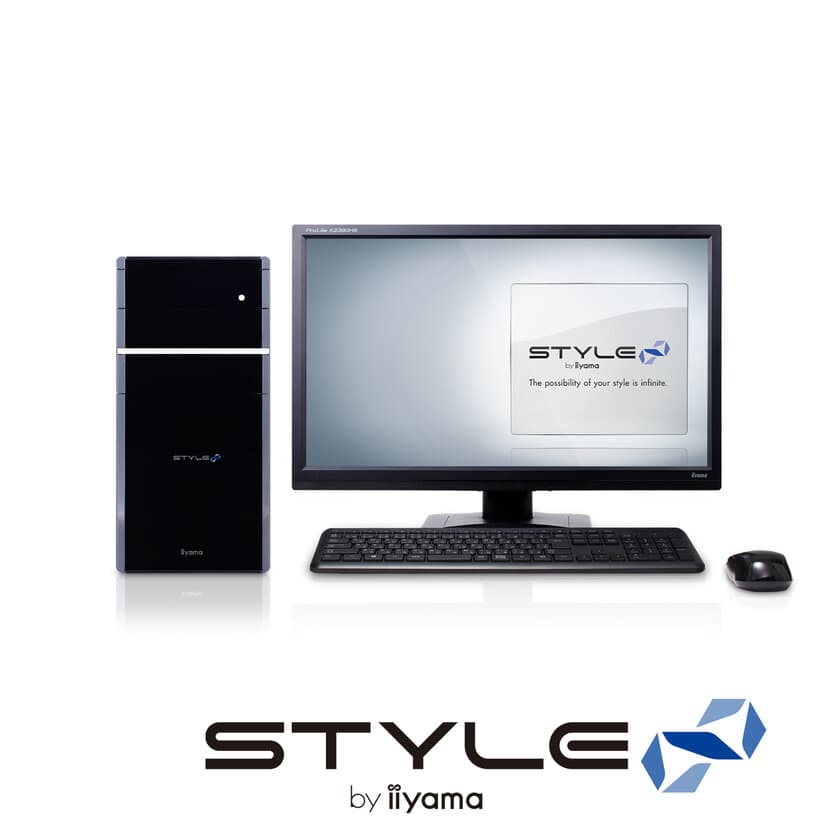 iiyama PC、「STYLE∞（スタイル インフィニティ）」より
NVIDIA(R) GeForce(R) GT 1030を搭載した
ミニタワーパソコンを発売