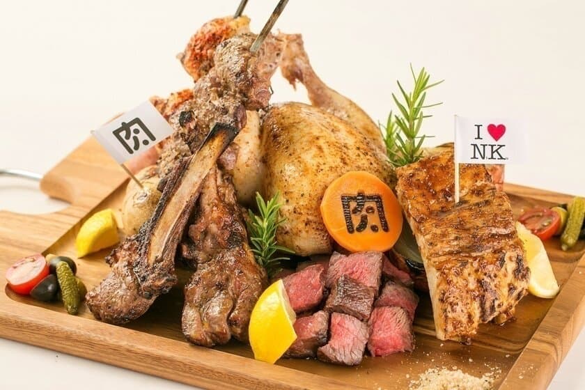 8日間連続『肉の日』総重量2.9キロ(5,800円)肉盛りが半額！
肉ソン大統領 秋葉原店で『1周年肉祭り』10/29～11/5実施