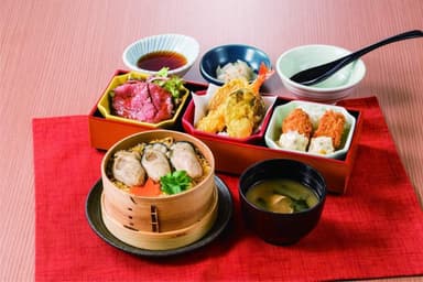 広島県産牡蠣ご馳走膳(ドリンクバー付)