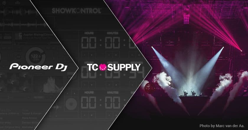 ビジュアル演出と連携するプロフェッショナルDJシステムを
TC Supplyと共同開発