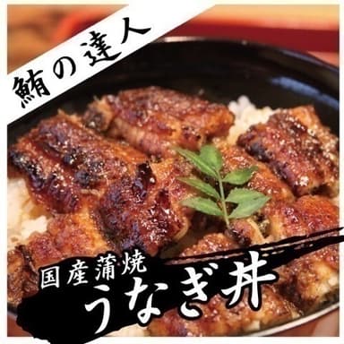 鮪の達人　うなぎ丼