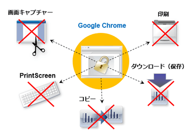 Google Chrome上で保護