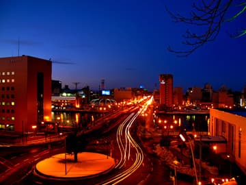 【釧路市】中心市街地夜景