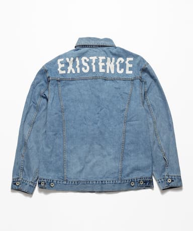 “EXISTENCE” DENIM JACKET　後