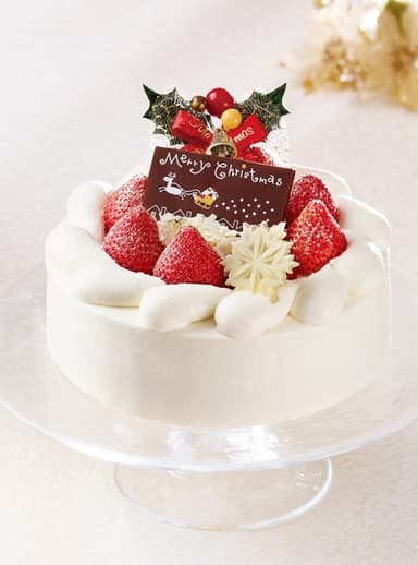 苺のクリスマスケーキ