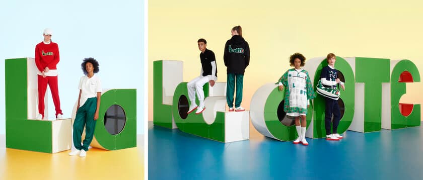 LACOSTE 
M/M (PARIS)COLLECTIONが新登場
