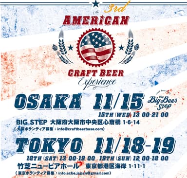 American Craft Beer Experience表紙デザイン