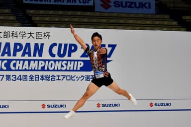 シニア男子シングル優勝 斉藤瑞己選手