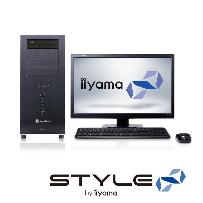 iiyama PC、「STYLE∞（スタイル インフィニティ）」より
インテル(R) Core(TM) X シリーズ Core(TM) i9 プロセッサーを
搭載したミドルタワーパソコンを発売