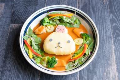 カピバラさんのすのすバターチキンカレー