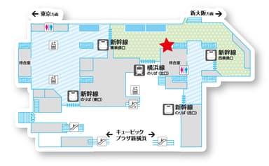 改札内MAP