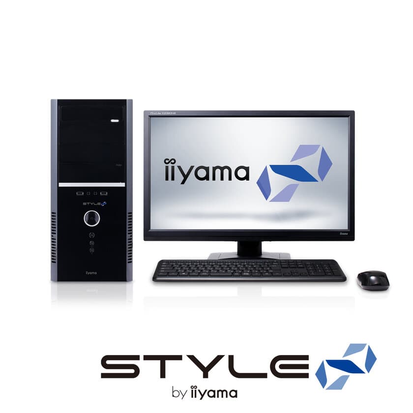 iiyama PC、「STYLE∞（スタイル インフィニティ）」より
第8世代インテル(R) Core(TM) i7-8700Kプロセッサーを
搭載したミドルタワーパソコンを発売