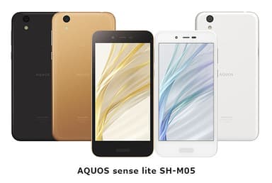 AQUOS sense lite SH-M05