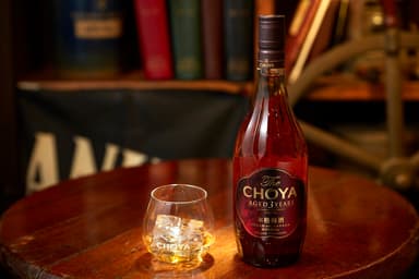 The CHOYA AGED 3 YEARS※画像イメージは今年3月に実施したThe CHOYA BAR 銀座のものです。