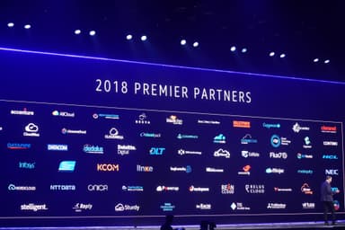 図1 2018 PREMIER PARTNERSの発表(当社ロゴは5列目、右から3番目)