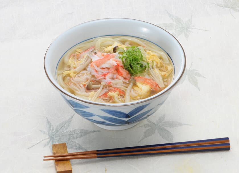 讃岐うどん「製麺大学」が
　　　　　　　　　「蟹たまあんかけうどん」を販売！