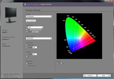 Palette Master Elementキャリブレーション