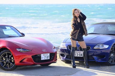 ロードスターRFとBMW　Z4 Mロードスター