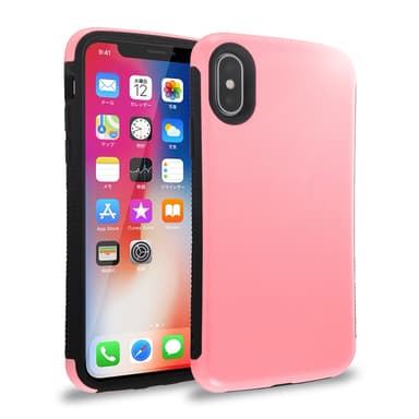 iPhoneX用 ［＆］Cover／ピンク