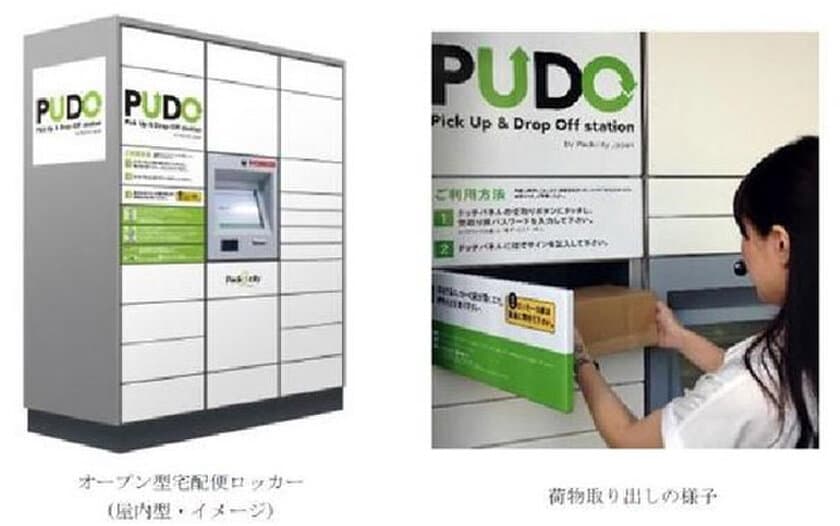 「オープン型宅配便ロッカー」を4駅に設置します
～ 駅で宅急便の荷物が受け取れます ～